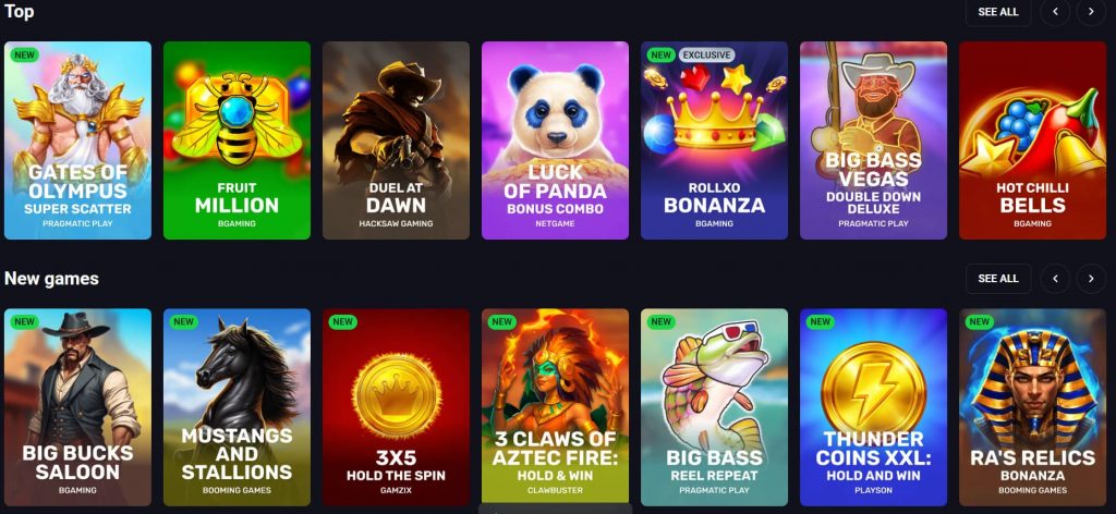 RollXO Casino live dealer blackjack table